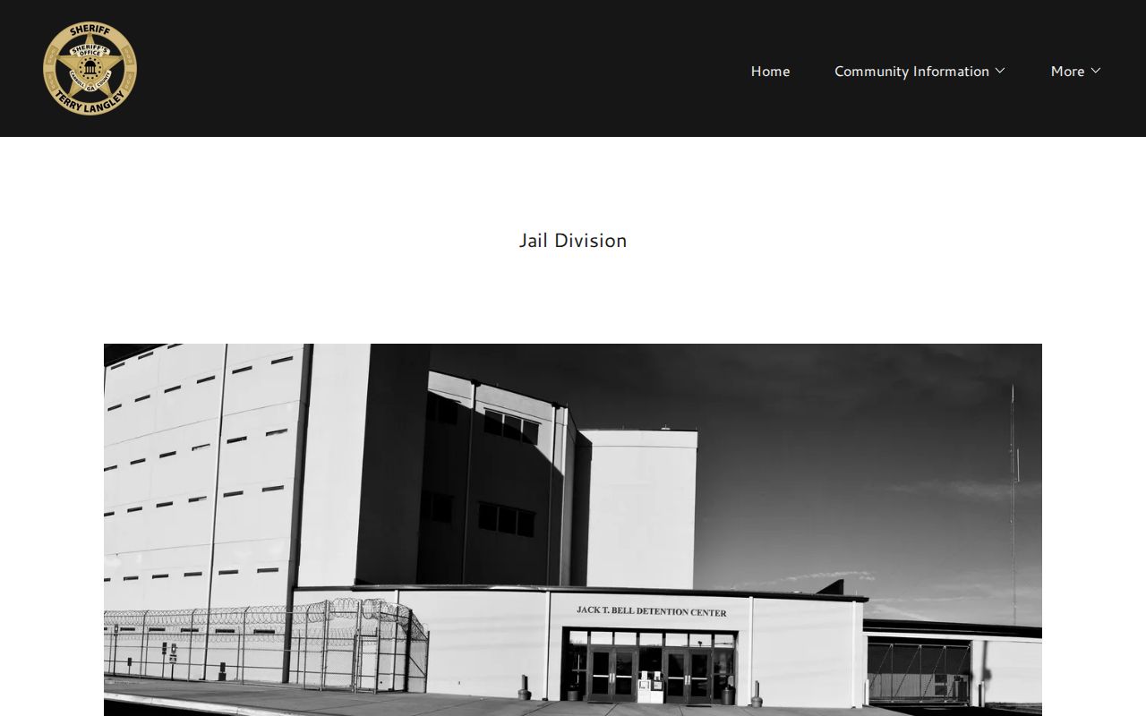 Carroll County Jail release records facility page